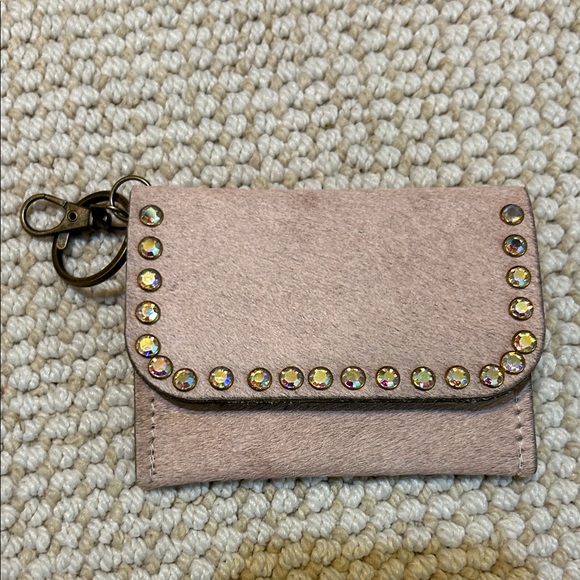 Keep It Gypsy Accessories - Keep it Gypsy Leather and Cowhide AB Stones Wallet NWOT
